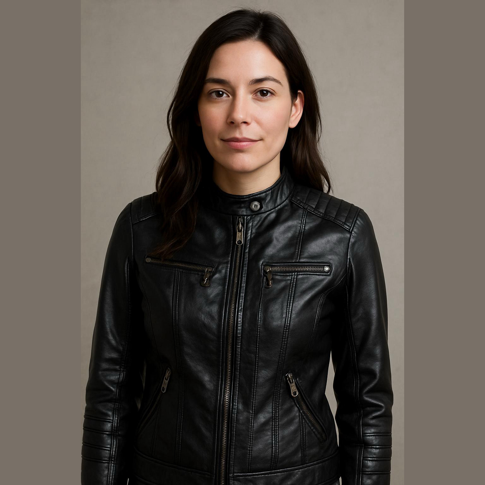 Tagoo Faux Leather Jacket